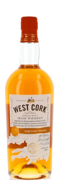 West Cork Rum Cask Finish 0,7 l·43 % vol
