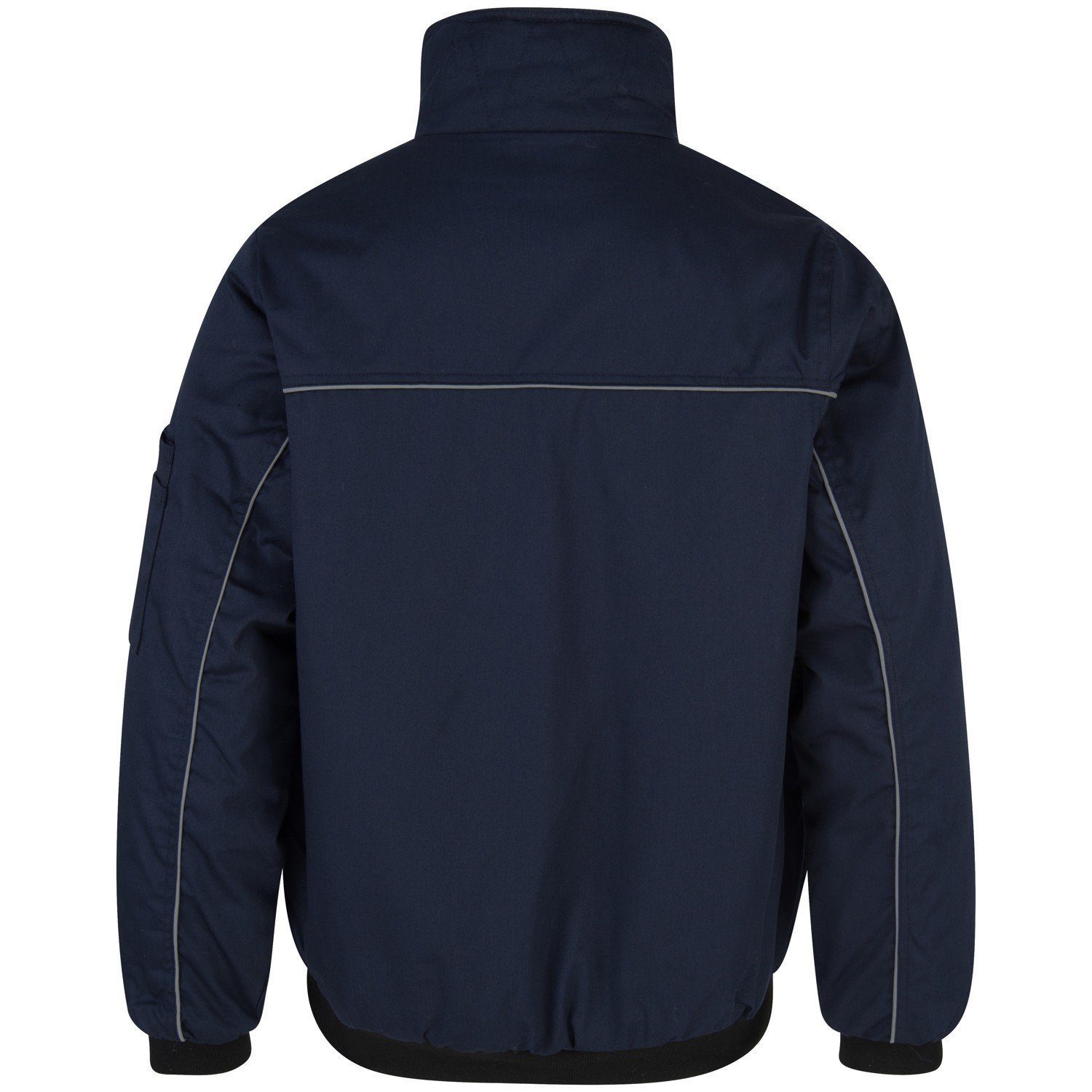 PRO FIT by Fitzner Arbeitsjacke Profi Navy Blau (1, Stück) Robust & Warm, Reflektierend, Viele Taschen, Optimaler Sitz