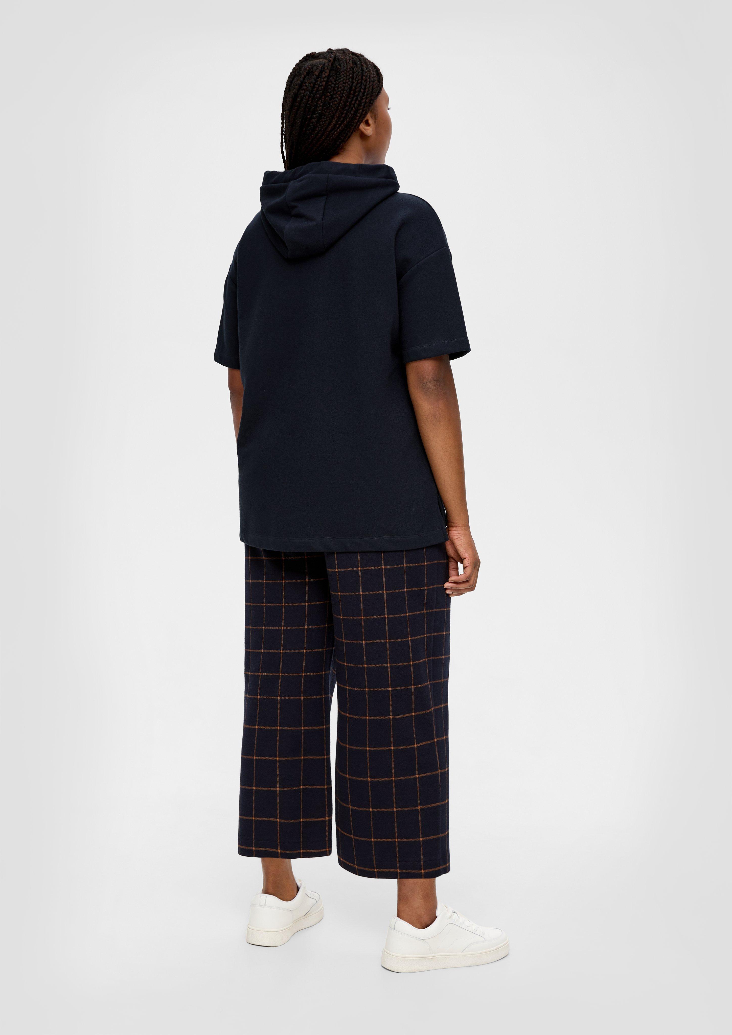 Kapuzensweatshirt mit kurzen Ärmeln  2136681-5959