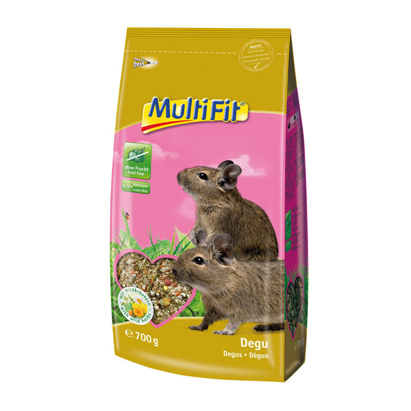 MultiFit Hauptfutter MultiFit Nagerfutter Degu 700g