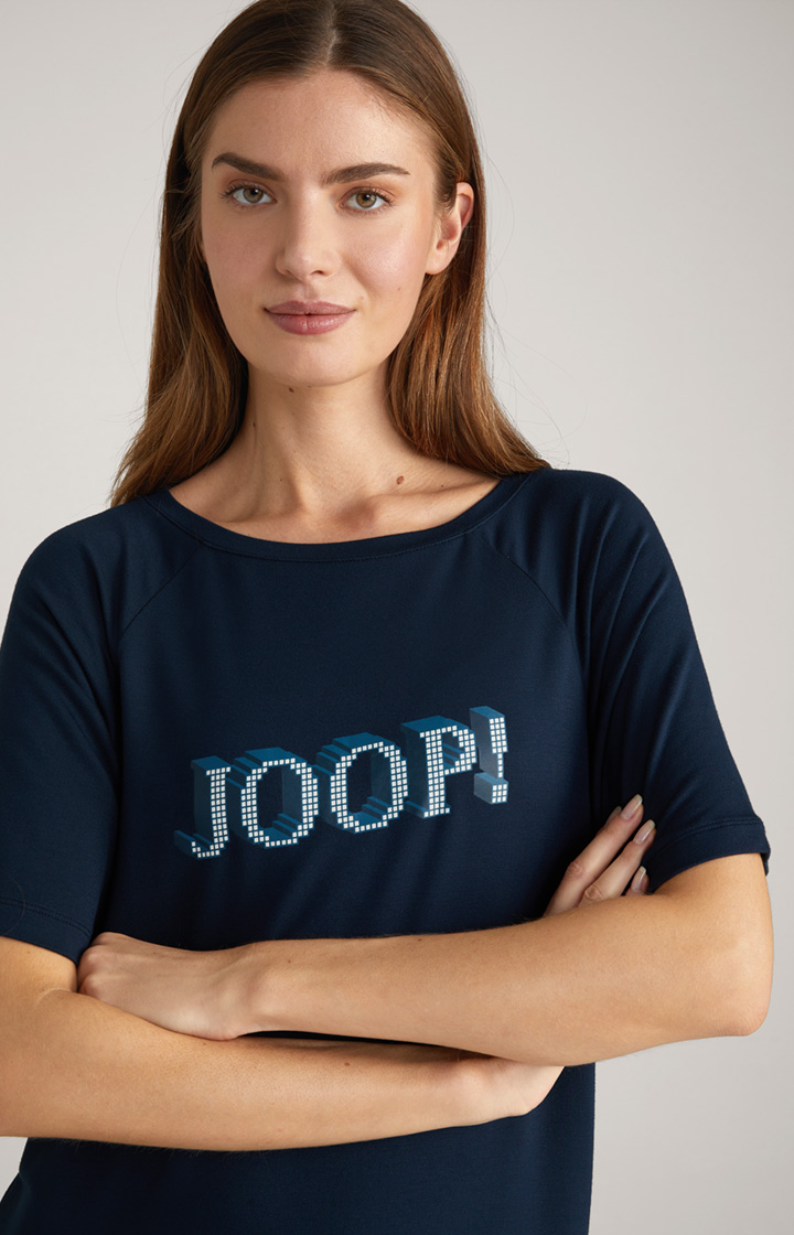 Loungewear Longshirt in Midnight Blue