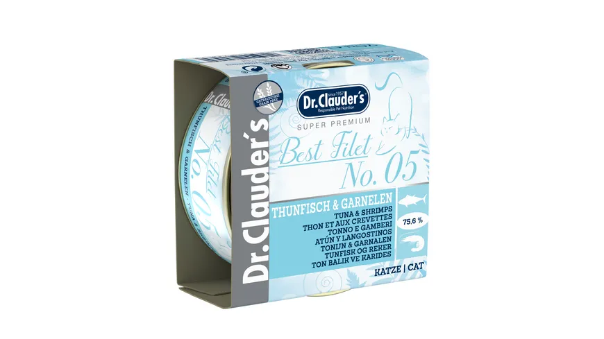 Dr. Clauders Katzennassfutter Best Filet No5 70g 70 g