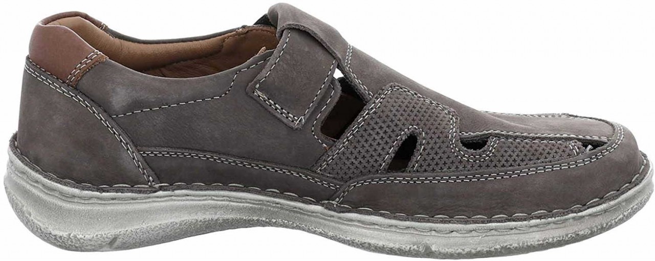 JOSEF SEIBEL Sportliche Slipper grau ANVERS 81