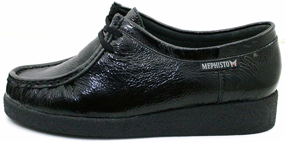 MEPHISTO Komfort Schnürer schwarz