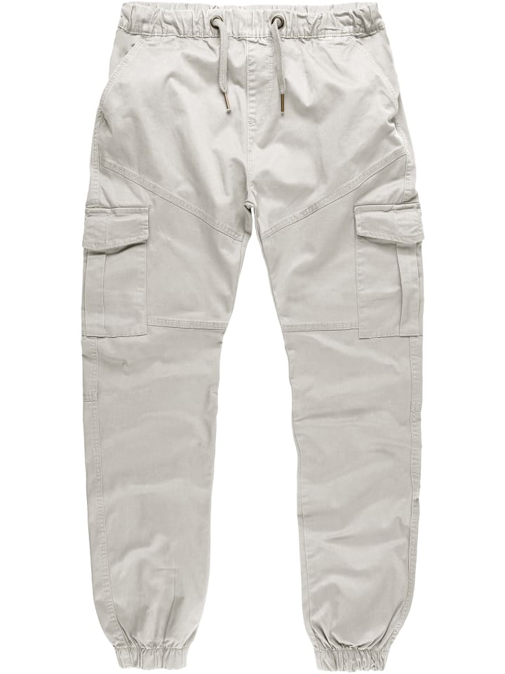 Amaci&Sons Cargo Jogger-Chino SAN ANTONIO in Hellgrau günstig kaufen