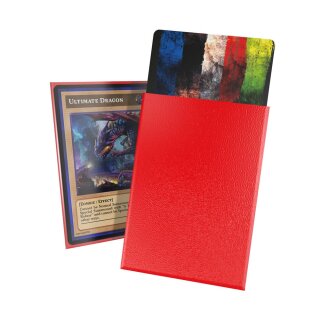 Ultimate Guard Cortex Sleeves Japanische Größe Matt-Rot (60)