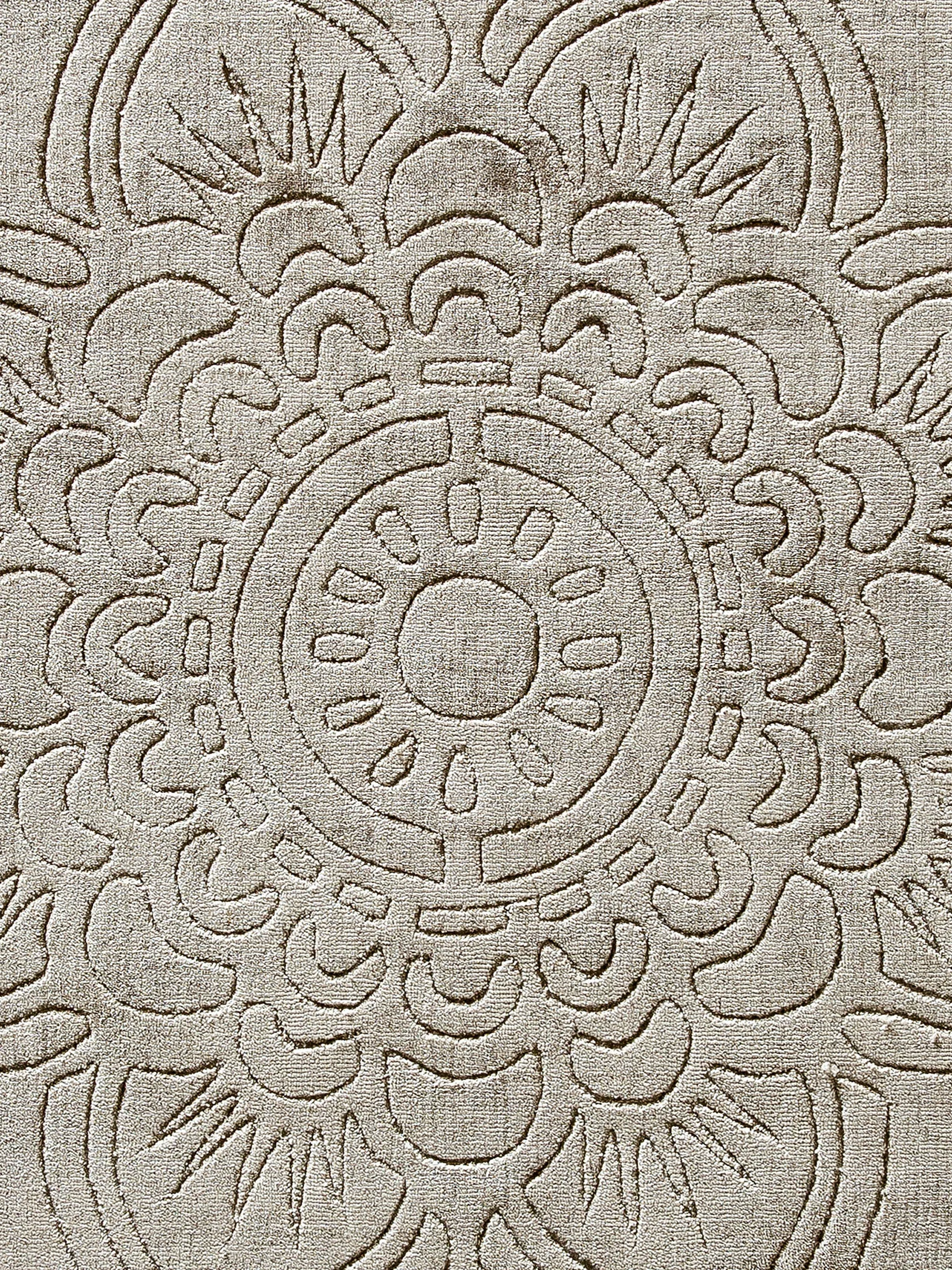 Sestino Uni-Teppich, Creme