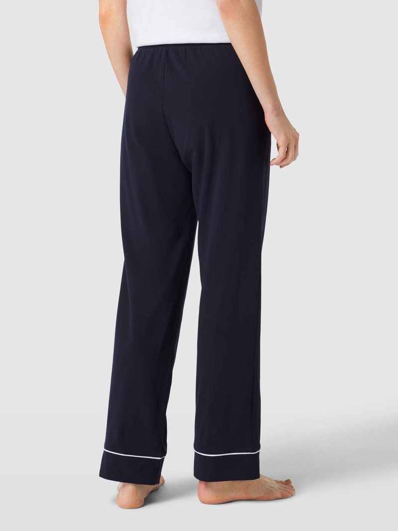 Hose mit seitlichen Eingrifftaschen Modell 'Beautiful Basics' in marineblau