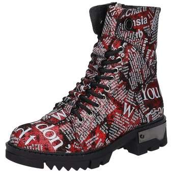 2Go Fashion Schnürstiefelette in bunt