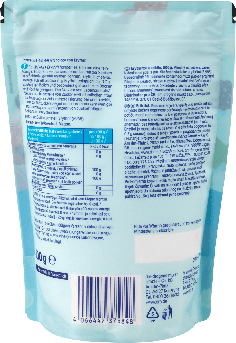 Erythrit, 500 g
