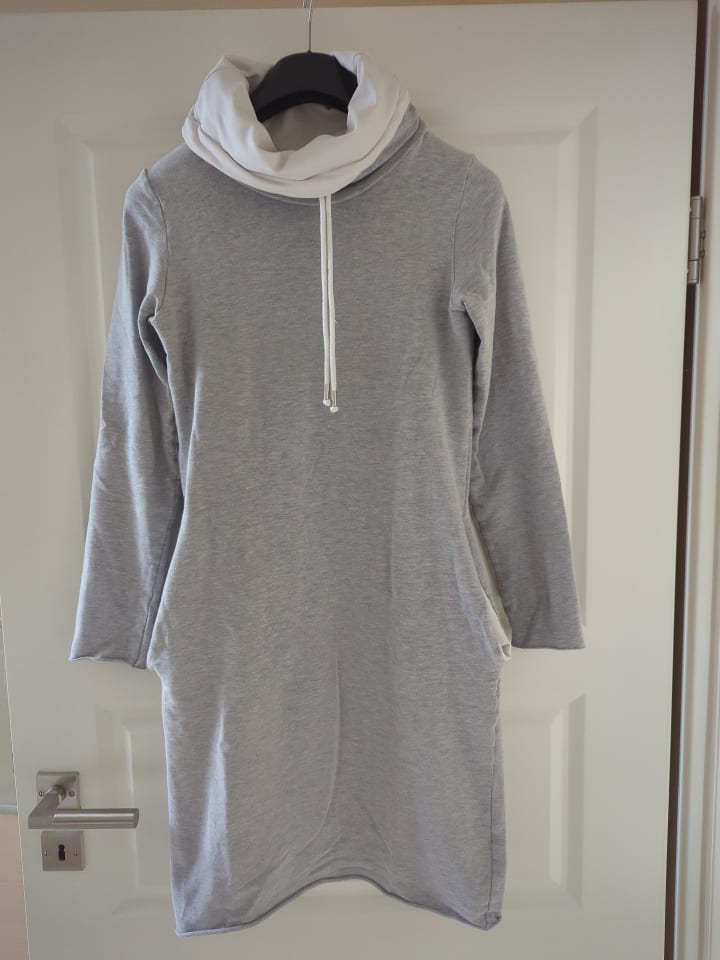 Tessita Kleid in Hellgrau günstig kaufen S