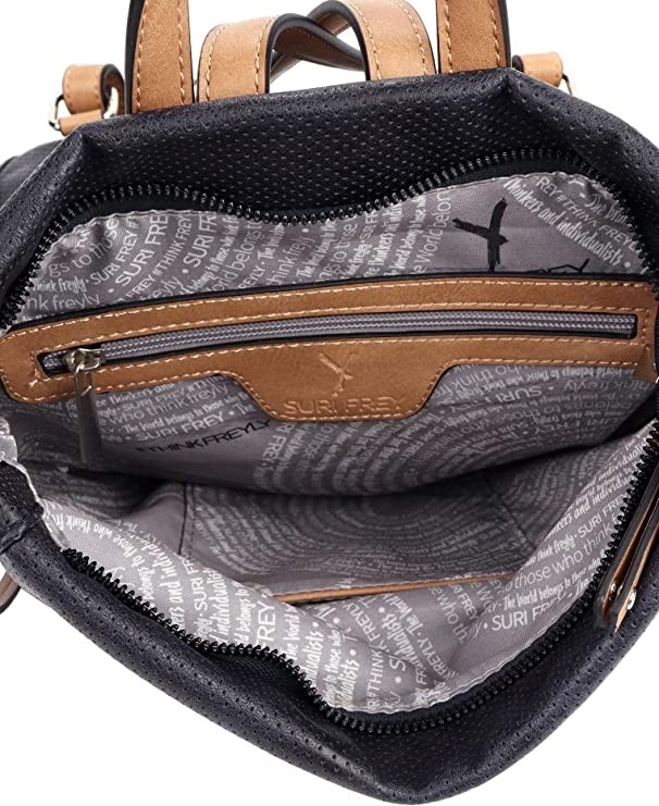 SURI FREY Handtaschen blau BUFFY RUCKSACK M