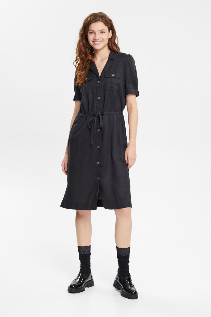 Kleid mit Kordelzug, TENCEL™