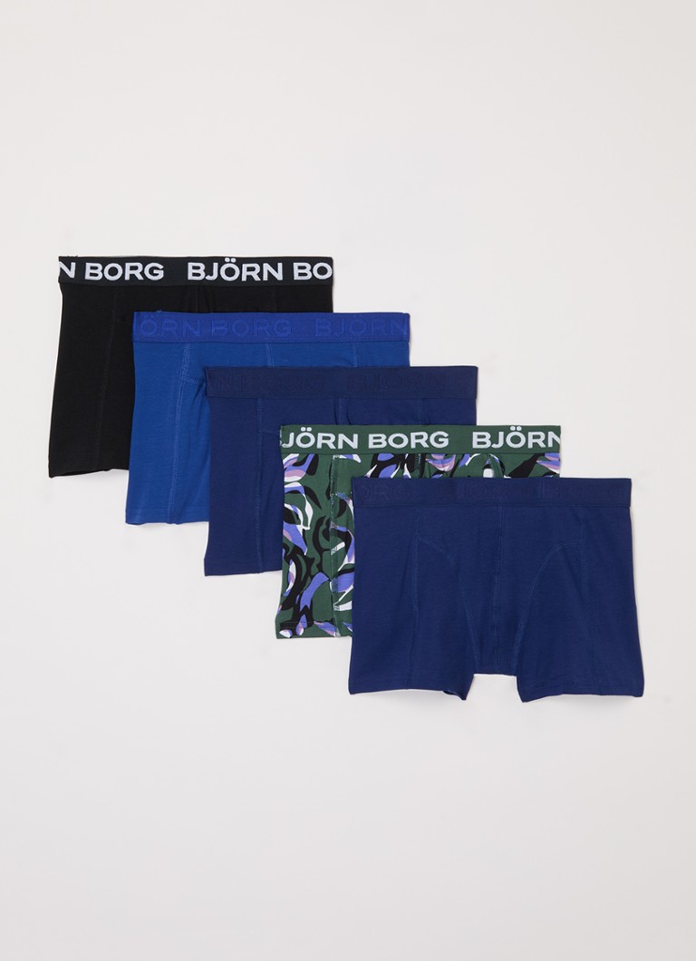 Björn Borg Boxer shorts with logo band in 5-pack