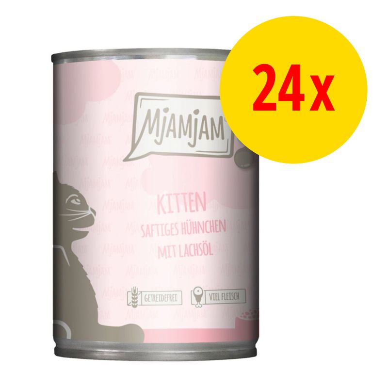 Sparpaket MjAMjAM Kitten 24 x 400 g zu TOP-Preisen