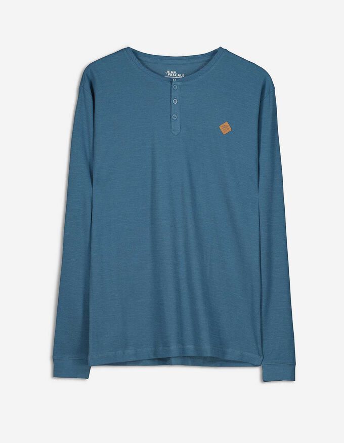 Langarmshirt - Labelpatch