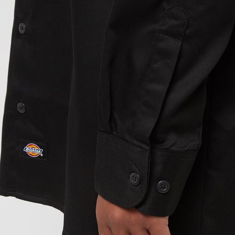 Dickies Work Shirt LS Rec Black