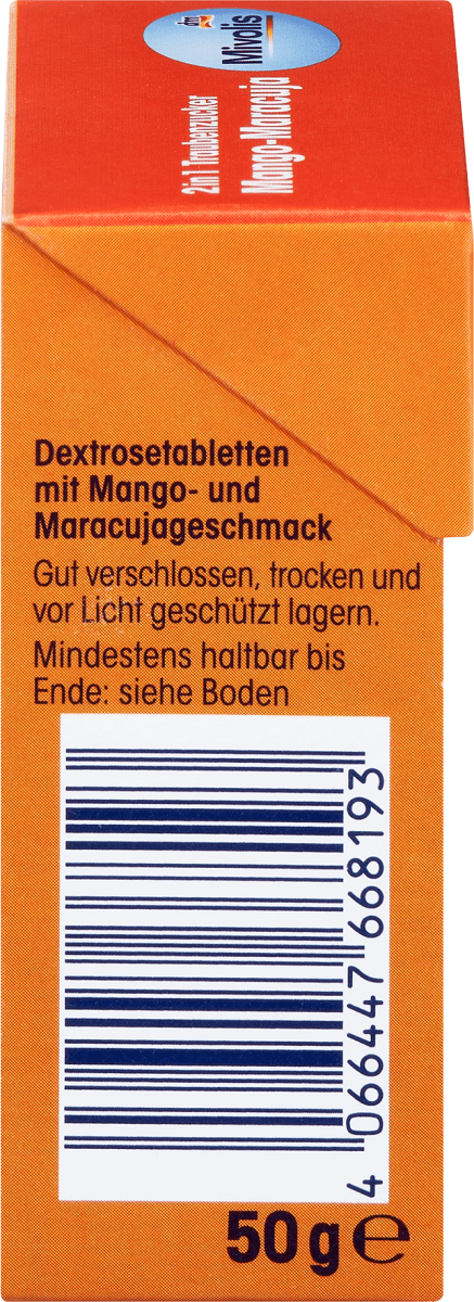 Traubenzucker 2in1, Mango-Maracuja, 50 g