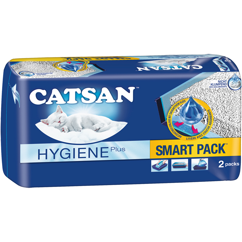 CATSAN Katzenstreu CATSAN Smart Pack 2 Stück
