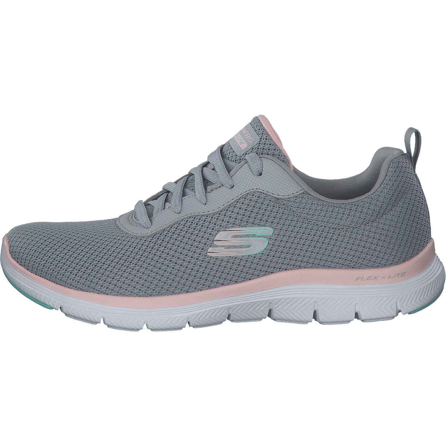 Skechers 149303, Sneakers Low, Damen, GYLP grey/lt pink