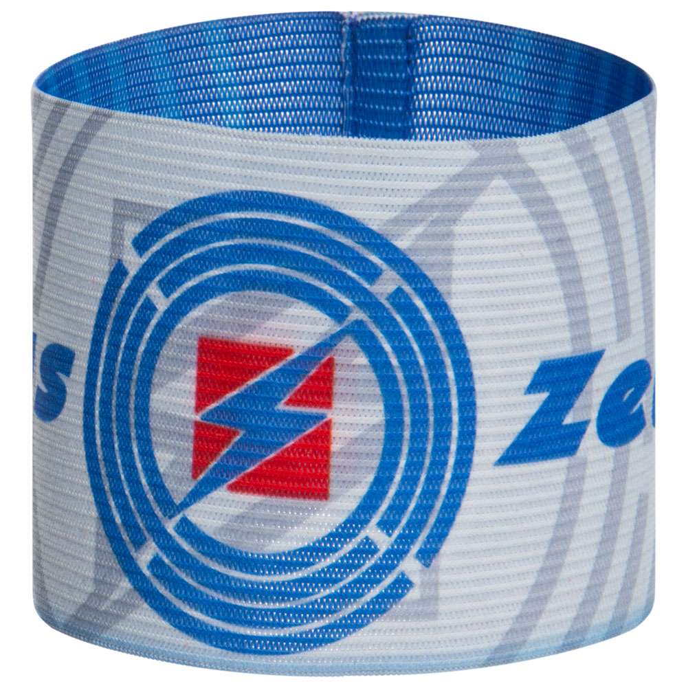 Zeus wendbare Kapitänsbinde Blau Weiß