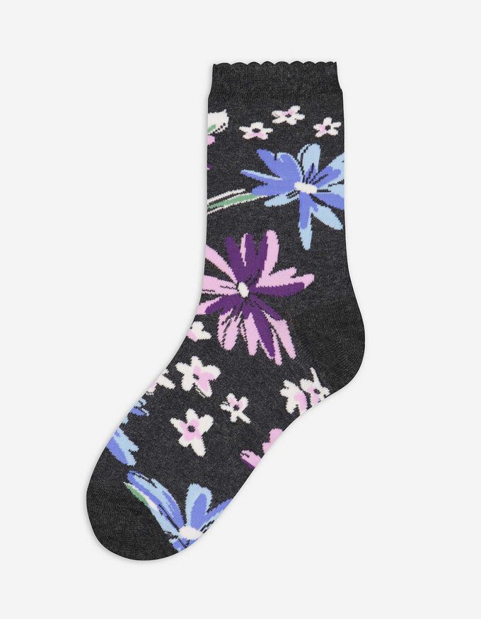 Socken - Florales Muster