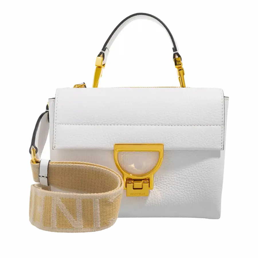 Coccinelle - Coccinelle Handle Bags Leder White - weiß