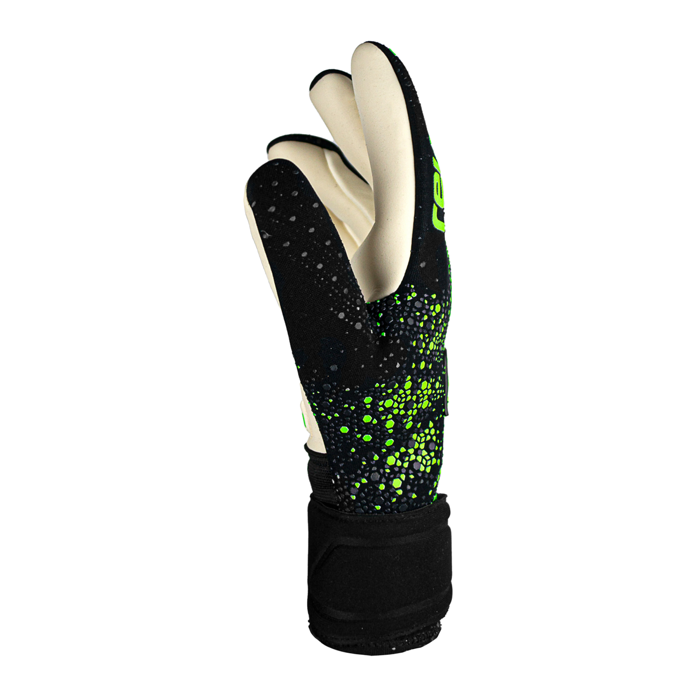 Reusch Pure Contact Gold Torwarthandschuh Schwarz Grün F7781