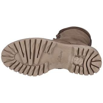 s.Oliver Schnürstiefelette in beige