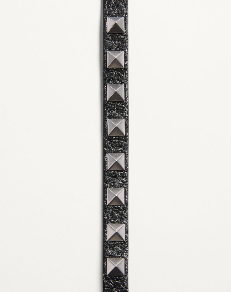 Pulseira de couro Rockstud