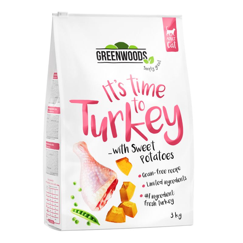 Greenwoods Pute mit Süßkartoffeln, Erbsen und Kürbis zu TOP-Preisen