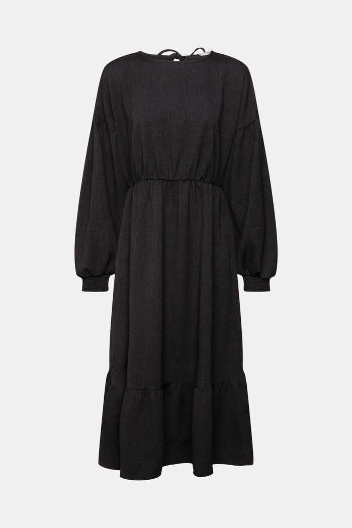 Midikleid mit Volants, LENZING™ ECOVERO™