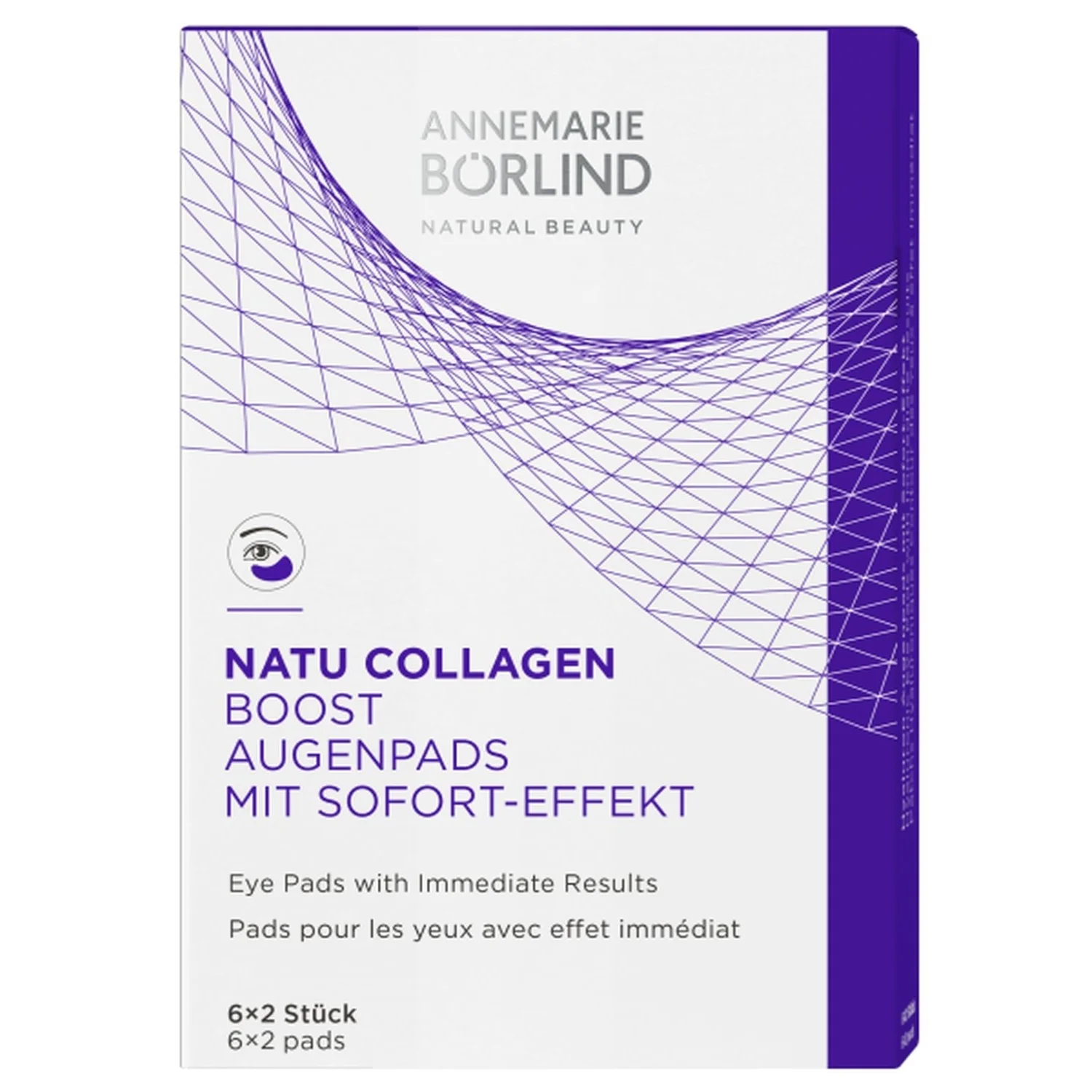 Natucollagen Boost Augenpads sa Sofort-Effekt - Maska za područje oko očiju