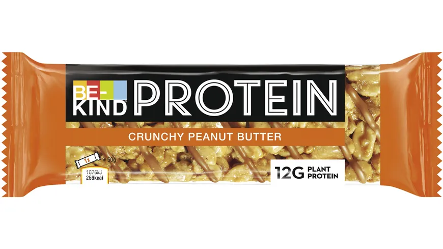BE-KIND® Protein Crunchy Peanut Butter Riegel 50 g