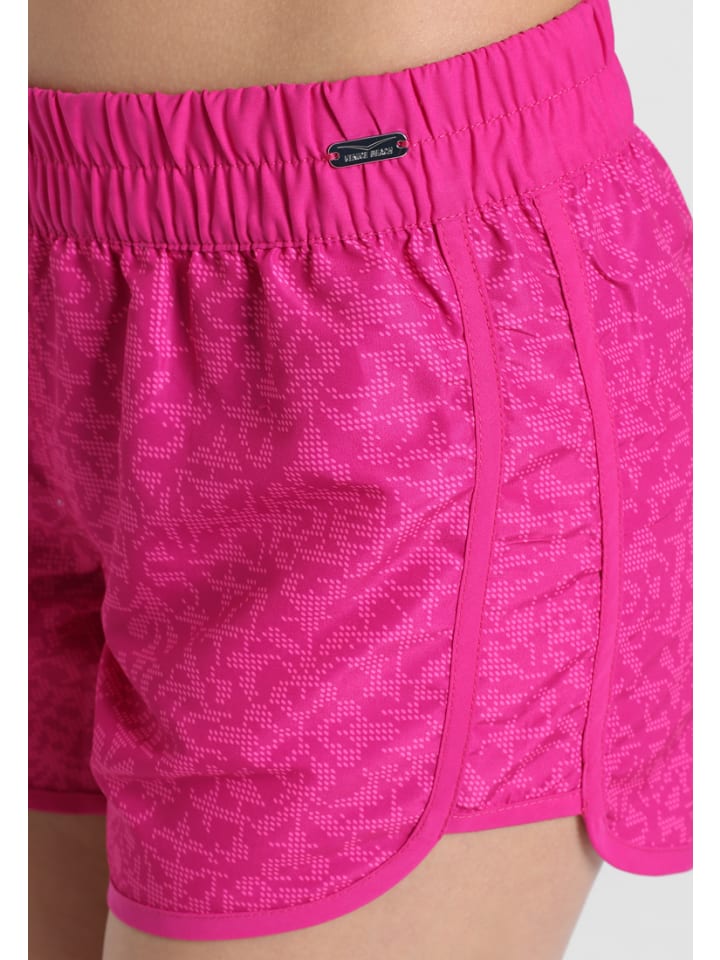 Venice Beach Badeshorts in beere-rose günstig kaufen