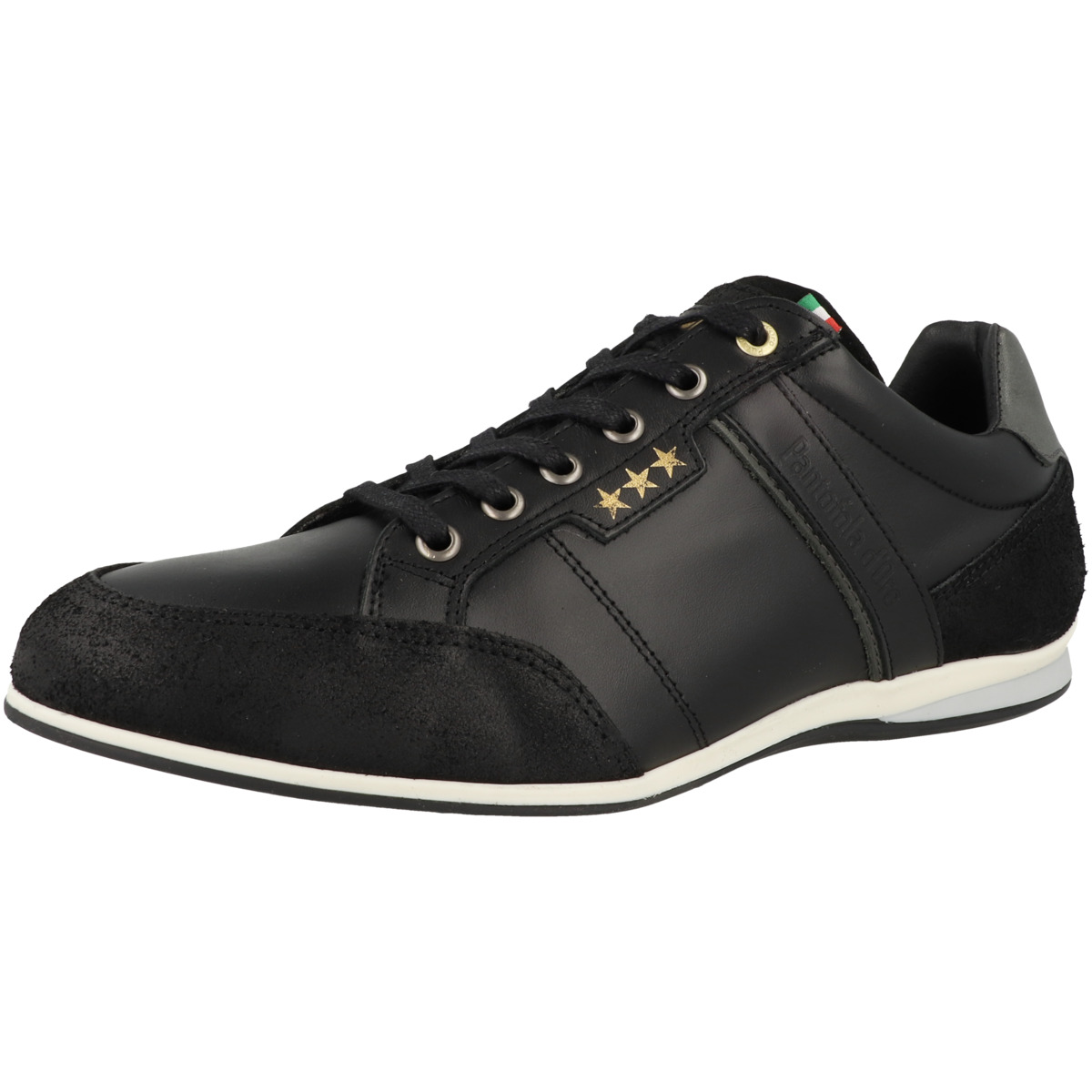 Pantofola d Oro Roma Uomo Low Sneaker Low schwarz