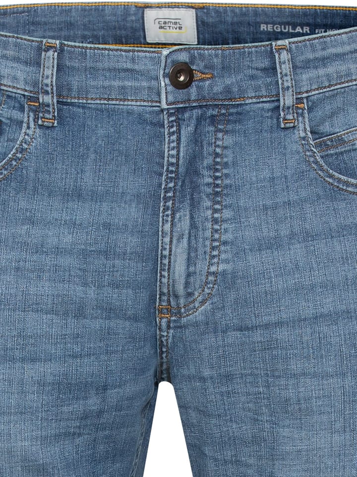 Camel Active Jeans - Regular Fit -  in Hellblau günstig kaufen
