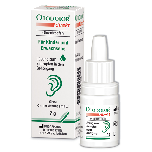 OTODOLOR direkt Ohrentropfen  7 g  Ohrentropfen