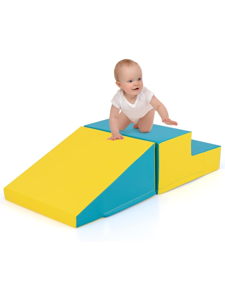 COSTWAY 2 TLG. Schaumstoffbausteine Kinder in Grün günstig kaufen onesize