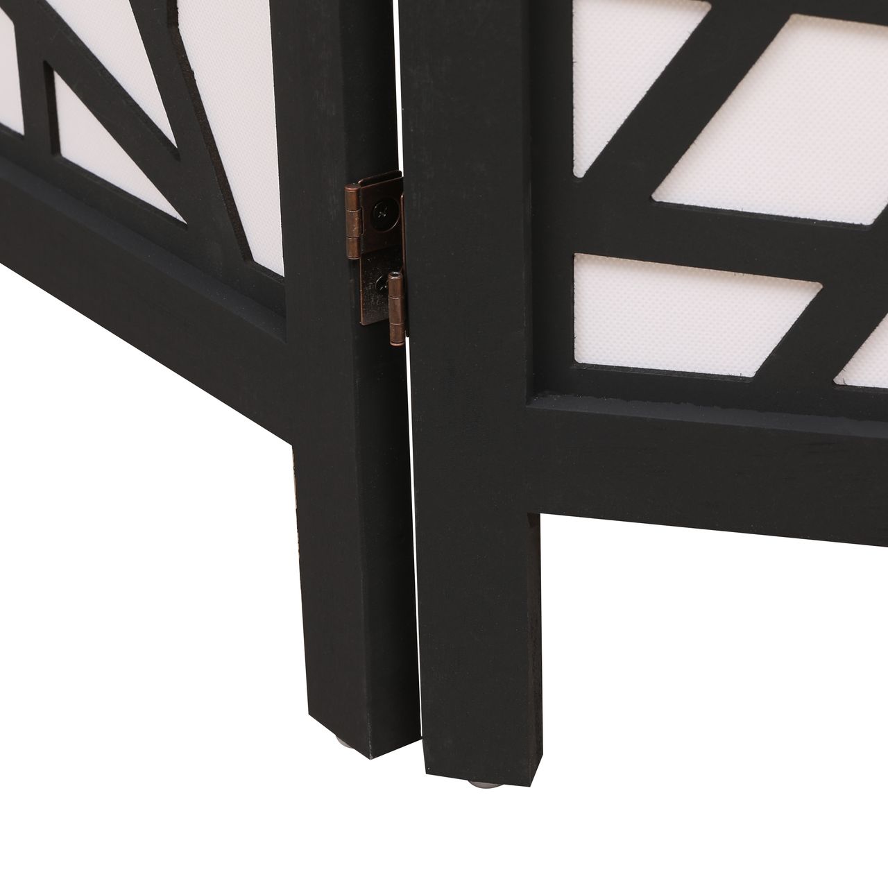 Happy Home Happy Home Raumteiler Paravent 3 tlg. HPR01-SCH schwarz