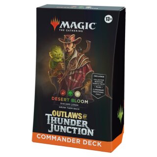 Magic the Gathering: Outlaws of Thunder Junction - Commander-Deck - Desert Bloom (1) (EN)