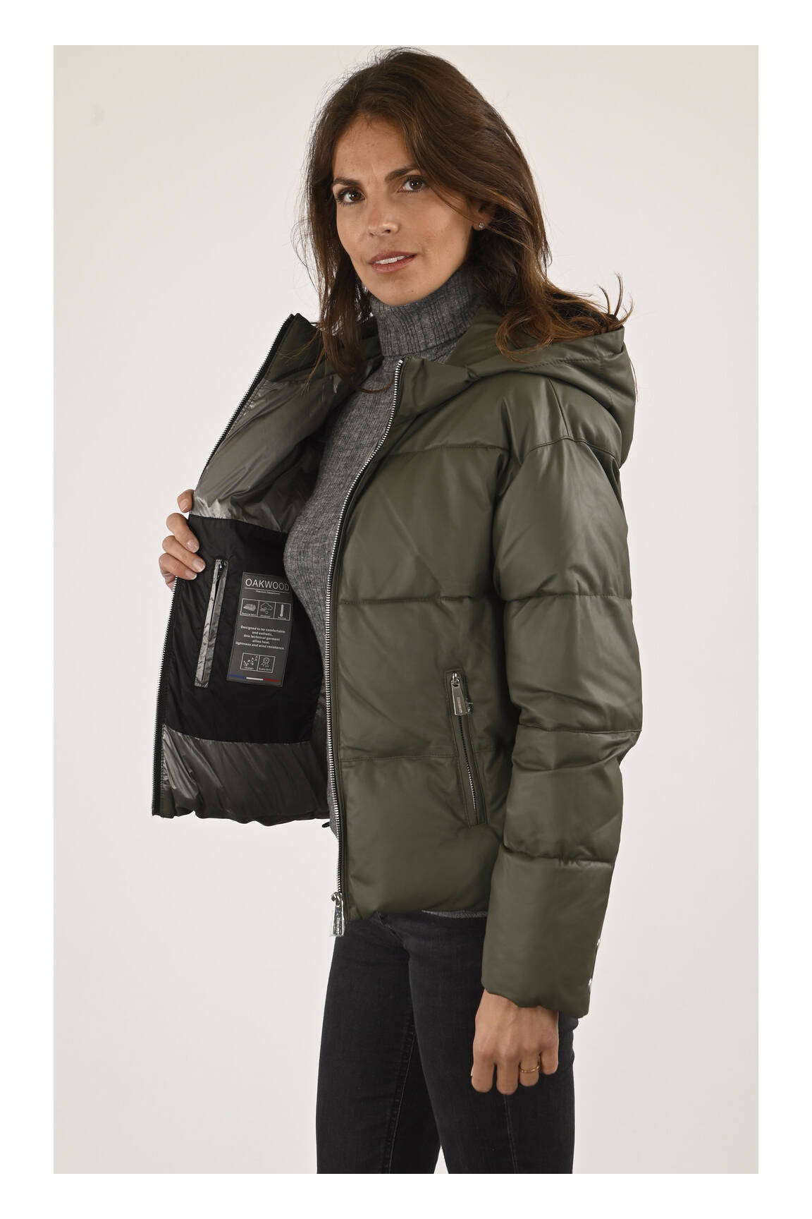 Oakwood Doudounes Femme couleur vert