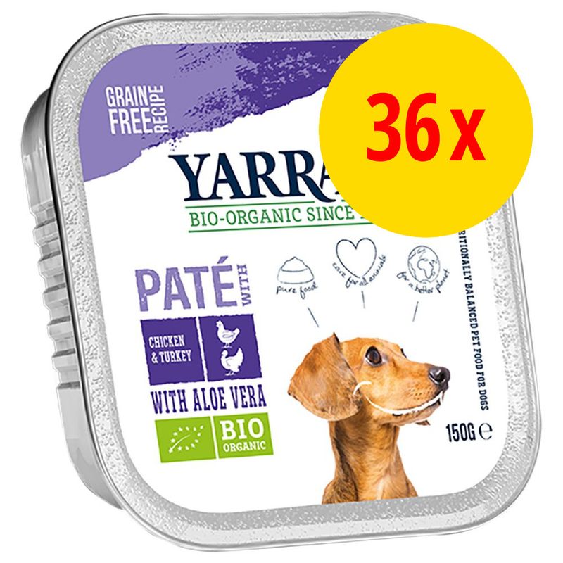 Sparpaket Yarrah Bio Paté 36 x 150 g