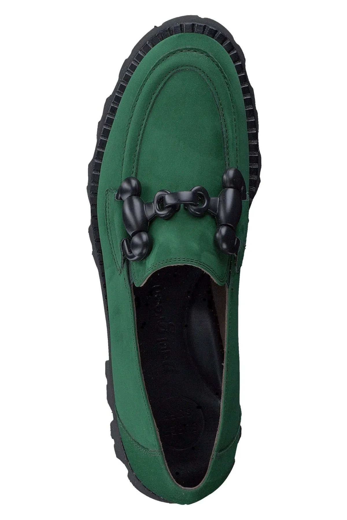 Paul Green  Flacher Schuh - Grün - Blockabsatz