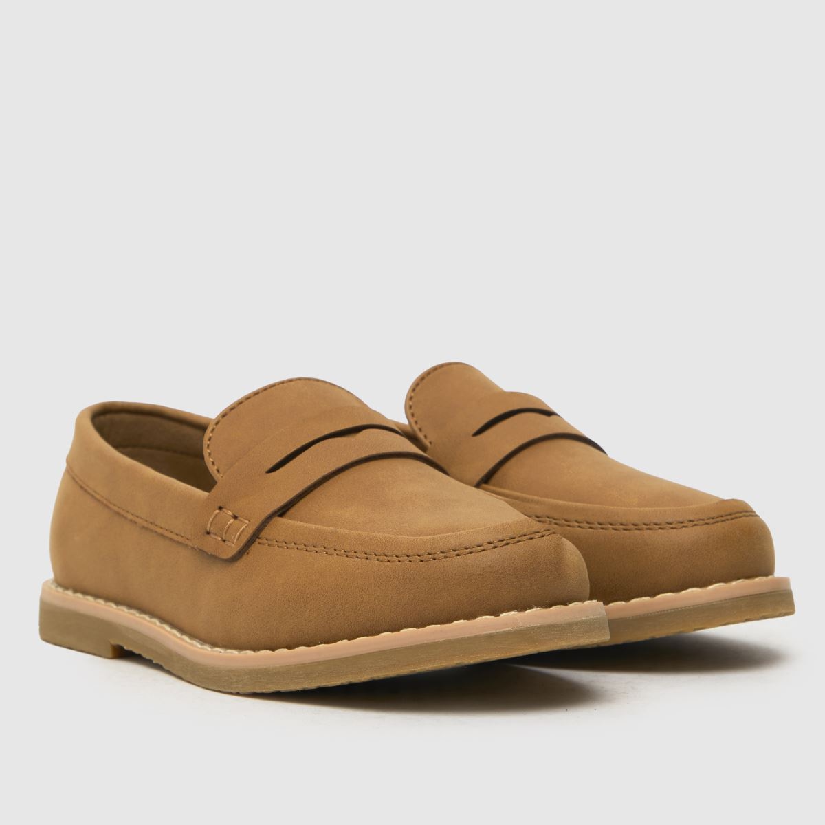 Schuh Tan Limit Loafers Pojkar Juniorskor
