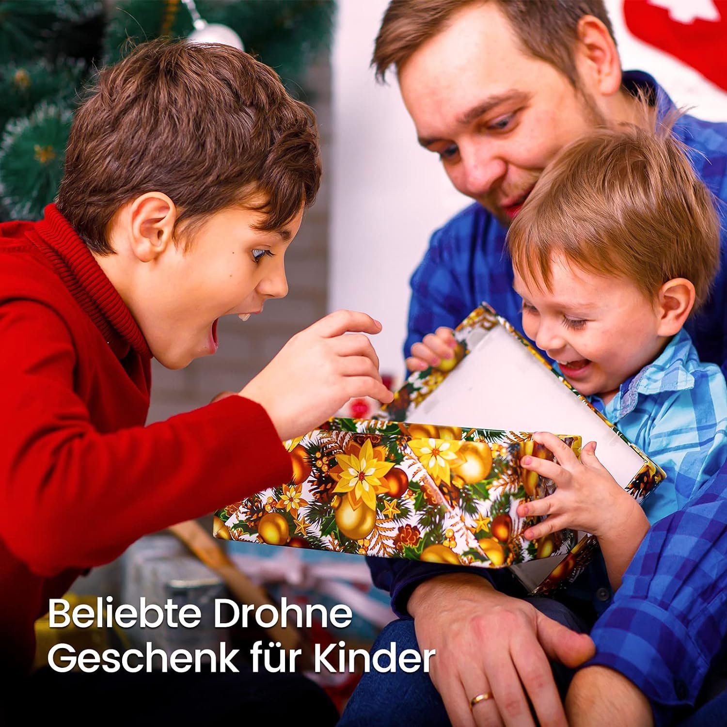 Potensic Drohne (Quadrocopter, Mini Drone mit Höhenhaltemodus, Start/Landung mit einem)