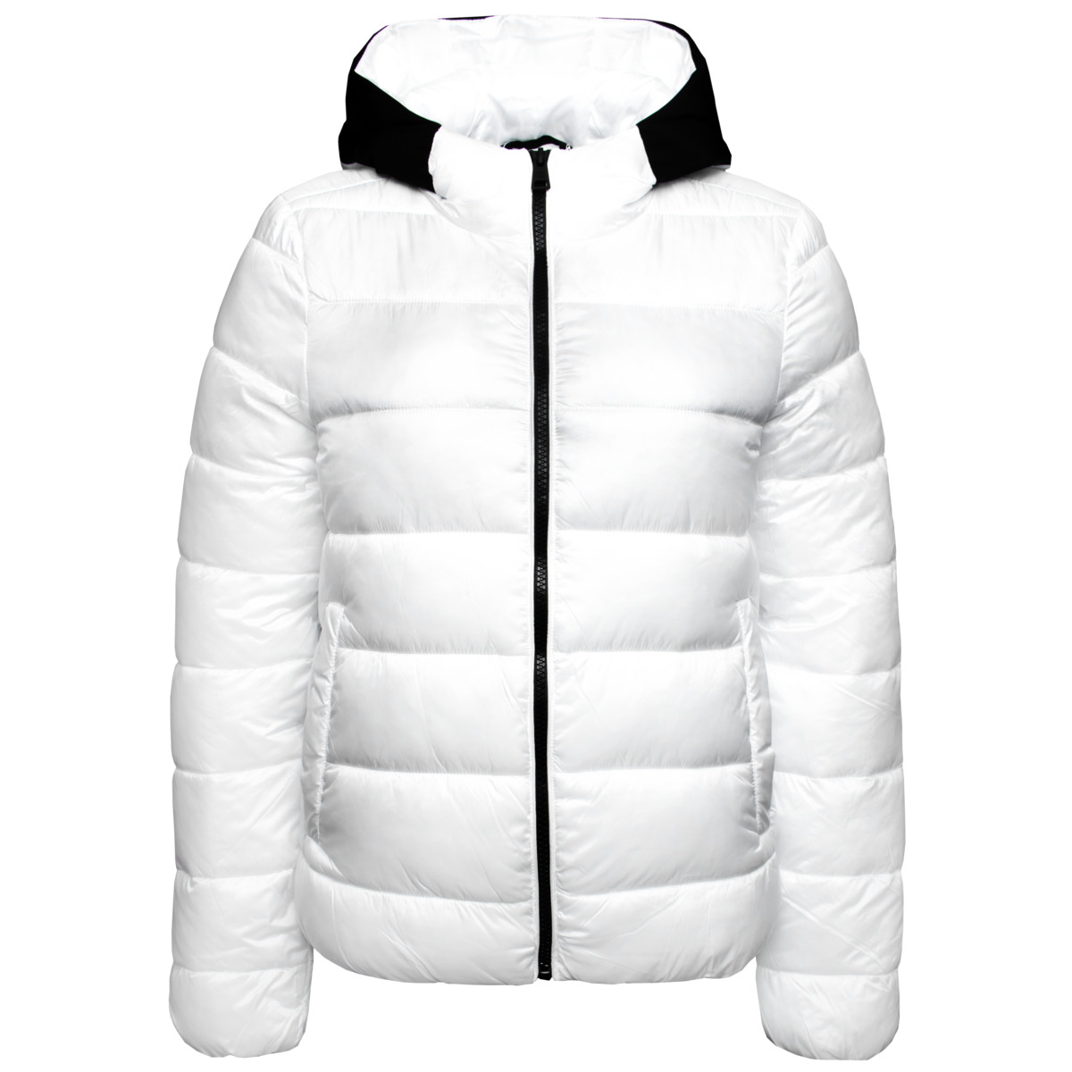 Champion Hooded Polyfilled Winterjacke weiss