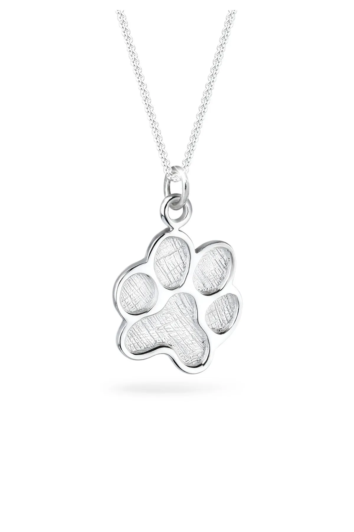 ELLI  Halskette Pfote Hund Katze Tierfreund 925 Sterling Silber