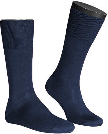 Falke, Serie Luxury No.4, Socken, Seide, dunkelblau