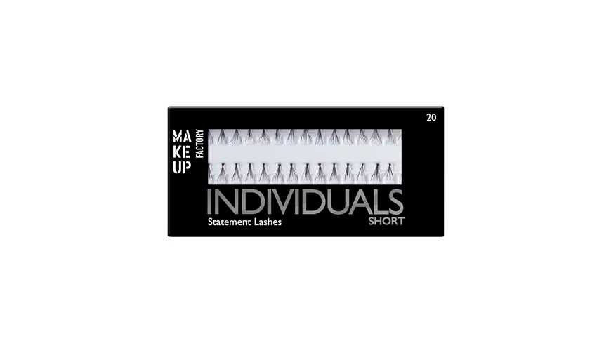 MAKE UP FACTORY Statement Lashes 20 - schwarz